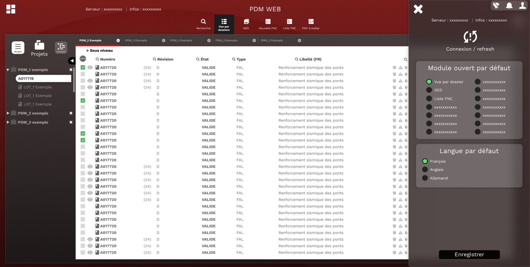 Composition d'application web